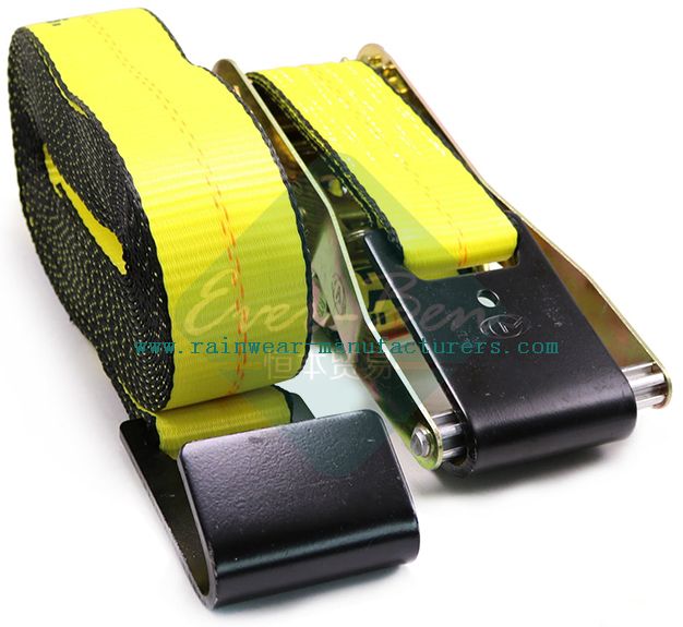 2 x 25' 27' 30' Commercial Custom heavy duty ratchet tie down straps